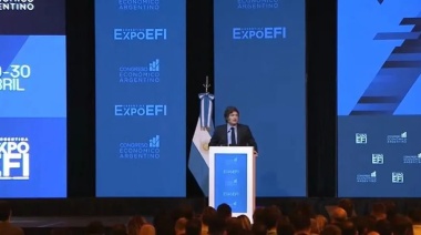 Javier Milei en la Expo EFI 2025: “Hoy es la hora del crecimiento económico”