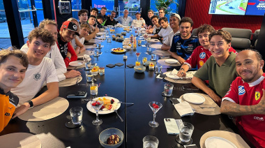 Franco Colapinto, presente en la cena privada de la F1: la intimidad del encuentro en Austria
