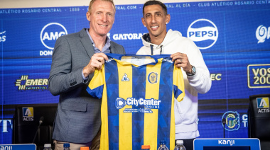 Ángel Di María fue presentado en Rosario Central: su emoción, el sueño de ser campeón y el mensaje de Messi