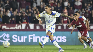 Di María, otro gol de penal y victoria para Central en la vuelta de los visitantes