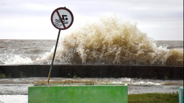Alerta por crecida del Río de la Plata: advierten un aumento de hasta 2,80 metros