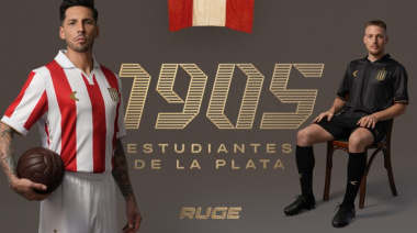 Estudiantes presentó su nueva camiseta por los 120 años: cómo es y dónde comprarla