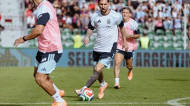 Estadio lleno y emoción: el posteo de Messi tras la práctica de la Selección en Elche