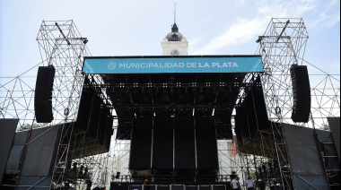 Todo listo para los festejos por el 143° aniversario de La Plata en Plaza Moreno