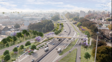 Dellepiane: horarios de corte y desvíos por el nuevo puente peatonal