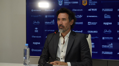 Eduardo Domínguez DT de Estudiantes: "Somos de los mejores equipos del país"