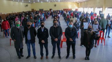 250 Familias recibieron su título de propiedad en José C. Paz