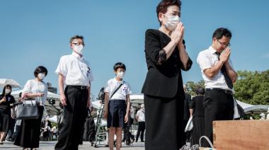 Japón conmemora 76 años de la bomba atómica de Hiroshima en plenos Juegos Olímpicos
