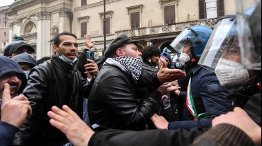 Movilizaciones, tensión y "tolerancia cero" en Italia