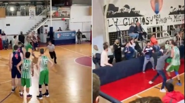 La agresión al árbitro de Platense - Gimnasia de Chivilcoy en La Plata llegó a la NBA