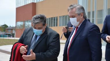 Alberto Fernández participa de un acto en José C. Paz por el Día de la Mujer Trabajadora