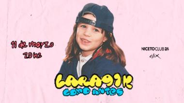 Lara91k presenta por primera vez su álbum en el club porteño Niceto