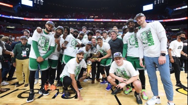 Boston Celtics es campeón de conferencia y definirá las Finales de la NBA con Golden State Warriors