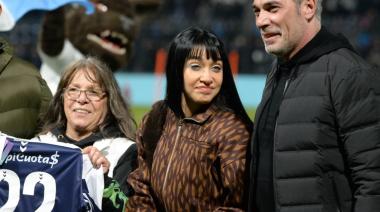 María Becerra fue a ver a Gimnasia