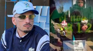 Se viralizó un video grabado en la tumba de El Noba en el que se escucharía su voz