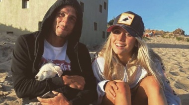 Morena Beltrán y Tomás Mantia blanquearon su noviazgo
