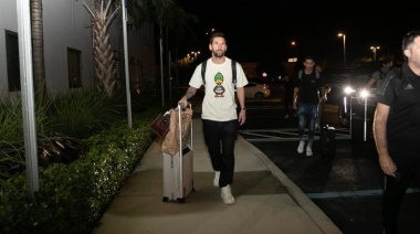 Lionel Messi llegó a Miami para afrontar los últimos amistosos previos a Qatar