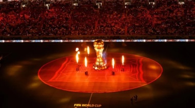 El mundial de fútbol quedó oficialmente inaugurado