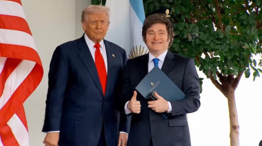 Milei se reúne con Trump en la Casa Blanca