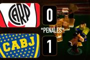 Superclásico de la Copa Roblox: Boca le ganó a River por penales y hubo disturbios