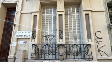 Vandalismo contra comités radicales en La Plata: la UCR denuncia una campaña de violencia política