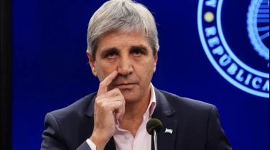 Antes de la sesión en el Senado, Caputo acusó al Congreso de querer “voltear” a Milei
