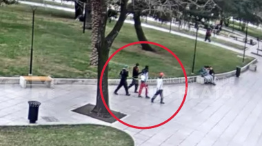 Detuvieron a un grupo de menores que robó en Plaza San Martín gracias al monitoreo urbano