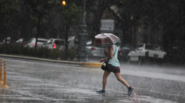 Después de los casi 30°, llega la lluvia y un fuerte cambio de temperatura en La Plata