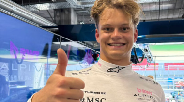 Paul Aron se subirá al Alpine de Colapinto en Monza y girará en la FP1 del GP de Italia