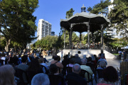 Las plazas San Martín, Italia y Rocha serán escenario de música en vivo este sábado