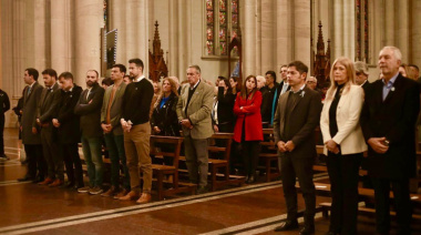 Alak y Kicillof participaron del Tedeum por el 25 de Mayo en La Plata
