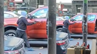 Violenta salidera en La Plata: lo atacaron a culatazos y escaparon sin robarle