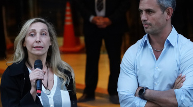 Con la presencia del presidente, Karina Milei le hablo a su militancia