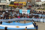 Multitudinaria movilización en Berisso en apoyo a Cristina Fernández de Kirchner