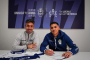 Sebastián Lomónaco fue presentado en Gimnasia y ya se entrena con el plantel