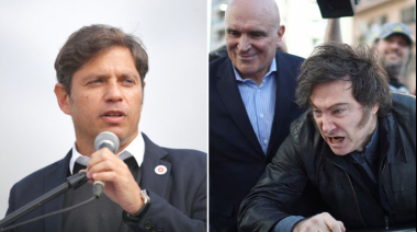Kicillof le contestó a Milei: “Lo hago responsable de cualquier acto de violencia en Moreno”