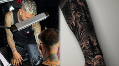 Mauro Icardi mostró el tatuaje con el que cubrió la cara de Wanda Nara