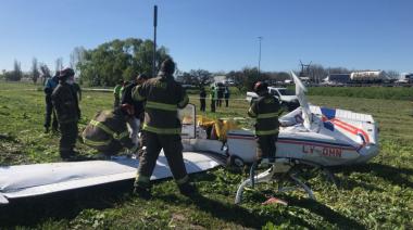 Cayó una avioneta en cercanías de la Autopista Buenos Aires-La Plata