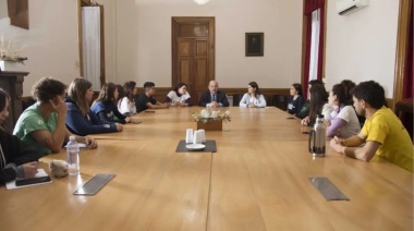 Fernando Tauber recibió a la nueva conducción de la FULP