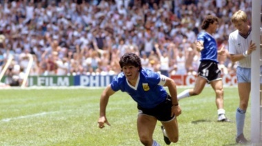 La camiseta que usó Diego Maradona ante Inglaterra en 1986 será exhibida en Qatar 2022