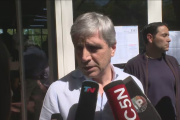 Votó Luis Caputo: “La doblada no es tan fácil”