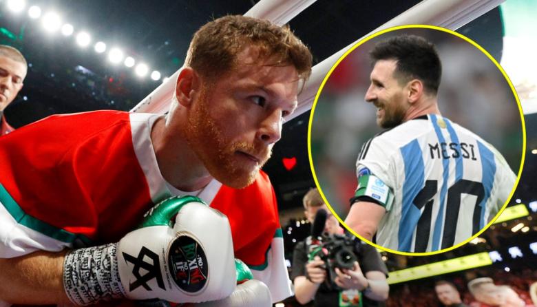 Canelo Álvarez se enojó con Messi y lo amenazó por Twitter