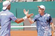 Argentina se illusiona en la Copa Davis: Ganaron Cerundolo y Báez