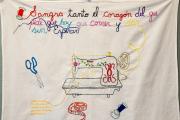 Una muestra de bordados inspirada en Evita tendrá lugar en Palermo