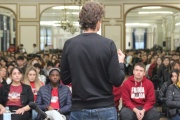 Lousteau habló ante 2500 jóvenes en el Congreso Nacional de Derecho que organizó la Franja Morada