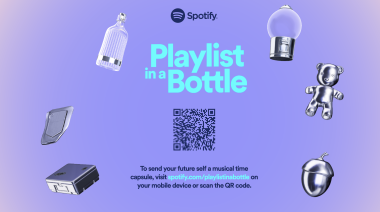 Spotify lanza “Playlist In A Bottle” una lista de reproducción para tu “yo del futuro”