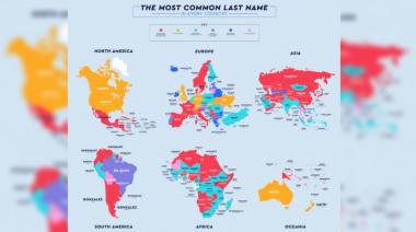 Los apellidos más comunes del mundo