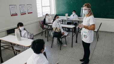 El jueves se define la continuidad de las clases presenciales