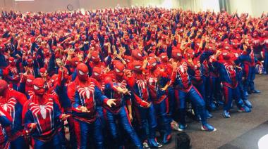 Argentina en busca de un récord mundial: la juntada de "Spider-Man's" más grande