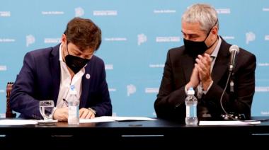 Kicillof y Ferraresi lanzaron el programa Casa Propia